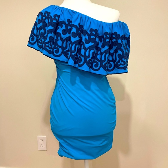 Sugarbird: Home embellishment dress - Turquise blue, S
Item# 1580 - Picture 5 of 9